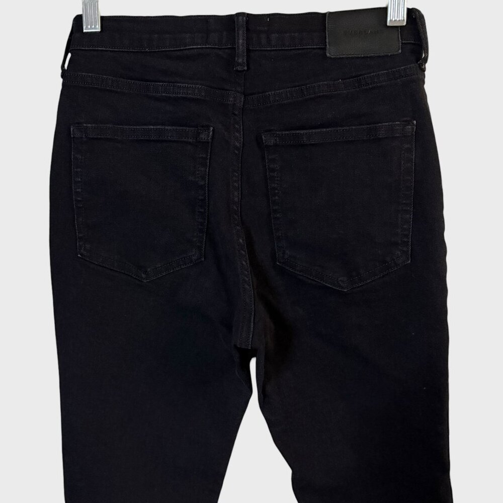 Everlane Skinny Ankle Denim Jeans Black Women's 28 High-Rise Authentic Stretch - Picture 6 of 10